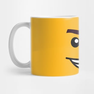 Lego Minifig Grin Mug